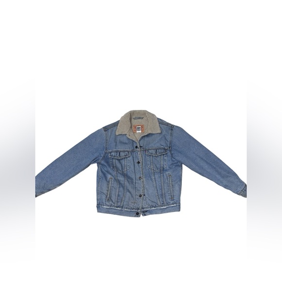 Levi's Other - Levi's Vintage (80s) Blue Denim Jacket with Collar Men’s Size M